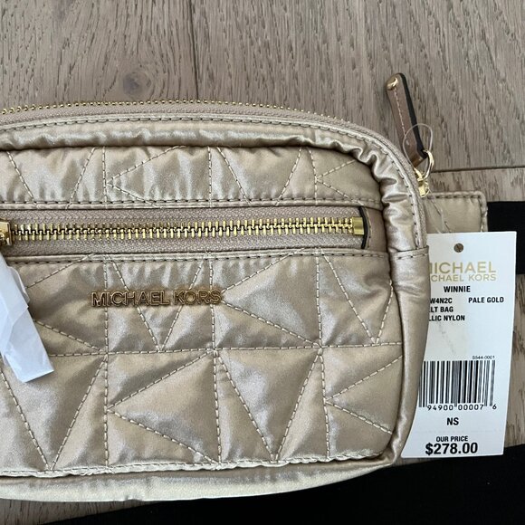 Michael Kors Chapaigne Gold Belt Bag - Picture 8 of 8